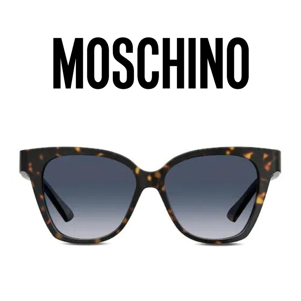 New!! Moschino Sunglasses- Tortoise- Mos 066/S - Picture 1 of 9
